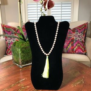 Vinyard vines tassel necklace.  NWOT.